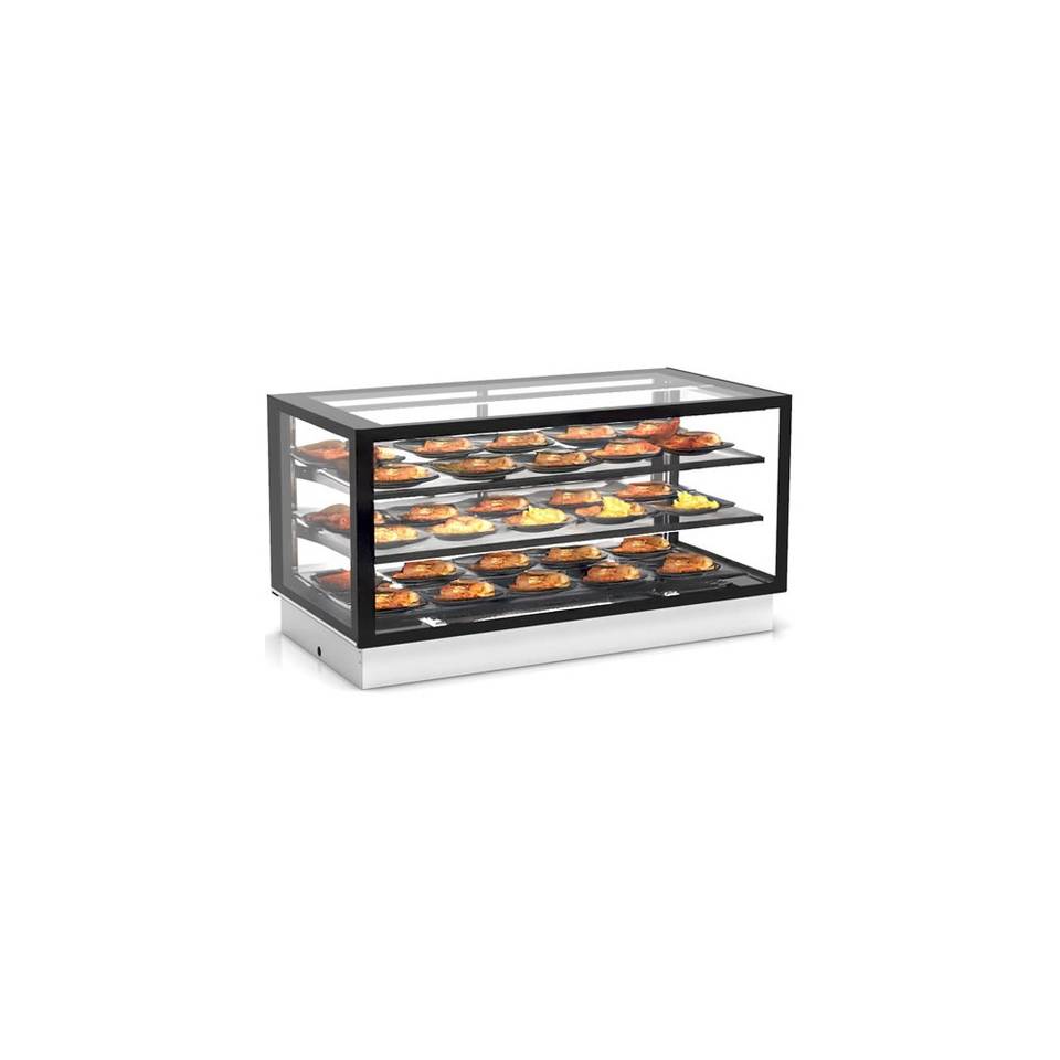 Vetrina Calda Grab & Go da Banco SAYL DP-120-50C — 1200×600×515 mm, LED – immagine 1