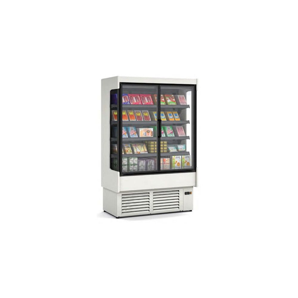 Murale Refrigerato Porta a Vetro Docriluc HCED6130PV — 1310 mm, 434 L