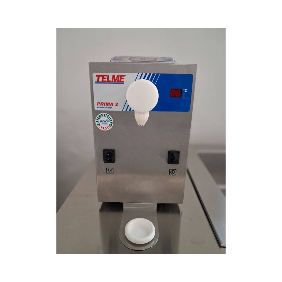 Montapanna professionale TELME con pompa rotativa e valvola d'aria. Riserva refrigerata 2 litri – immagine 1