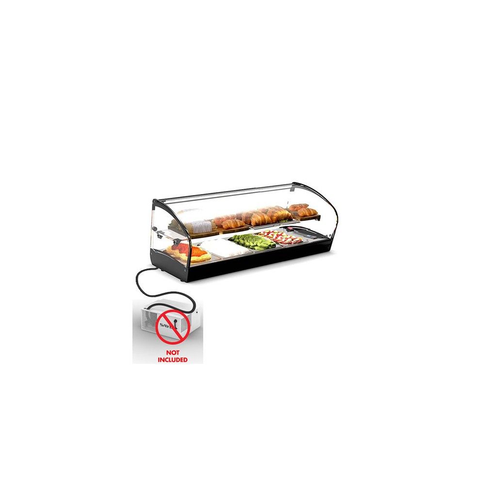 Vetrina Refrigerata Sushi da Banco SAYL SK24GRPZ — 840×395×340 mm, +2/+6 °C, LED