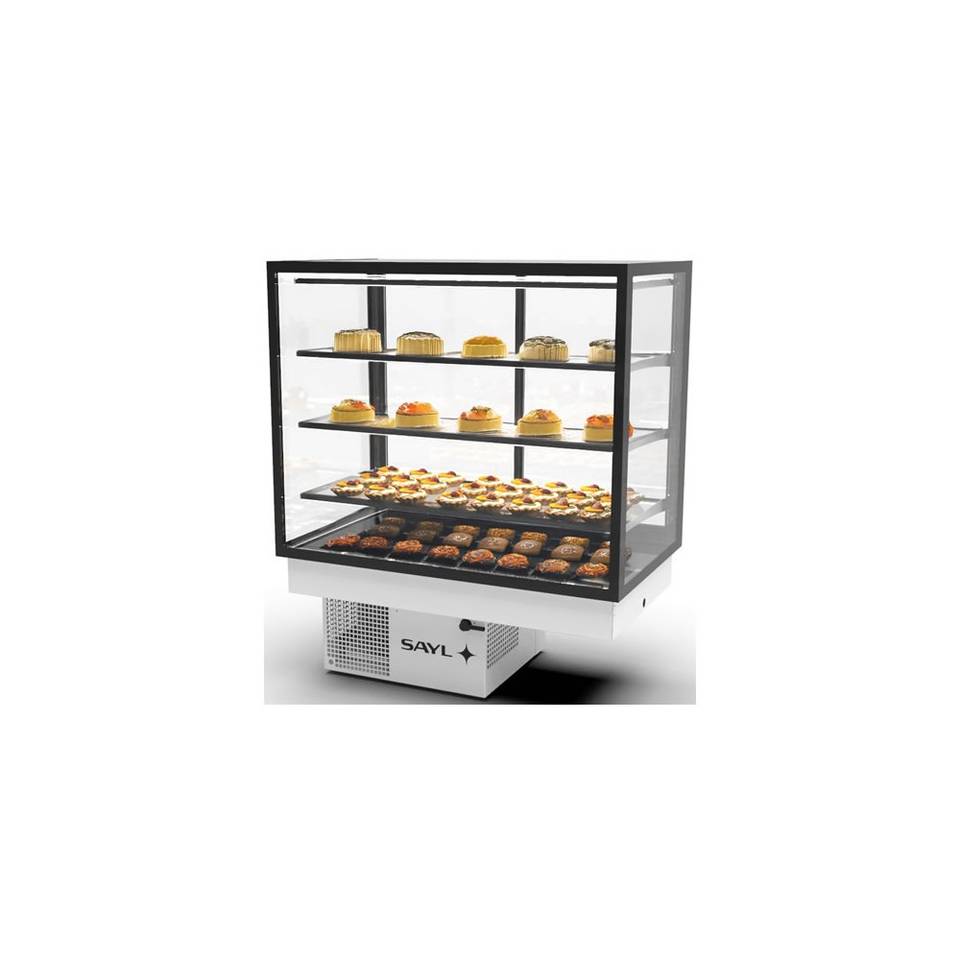 Vetrina Refrigerata da Banco SAYL DP-100-80 — 1000×600×815 mm, +2/+6 °C, LED – immagine 1