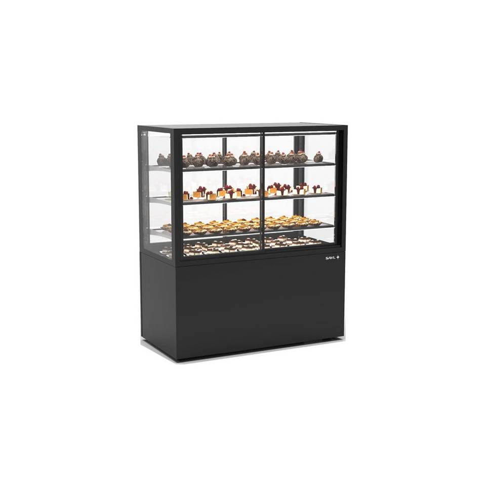 Vetrina Refrigerata Doppio Accesso Drop-in SAYL IN120/80-140A — 1200×600×1400 mm, +2/+6 °C – immagine 1