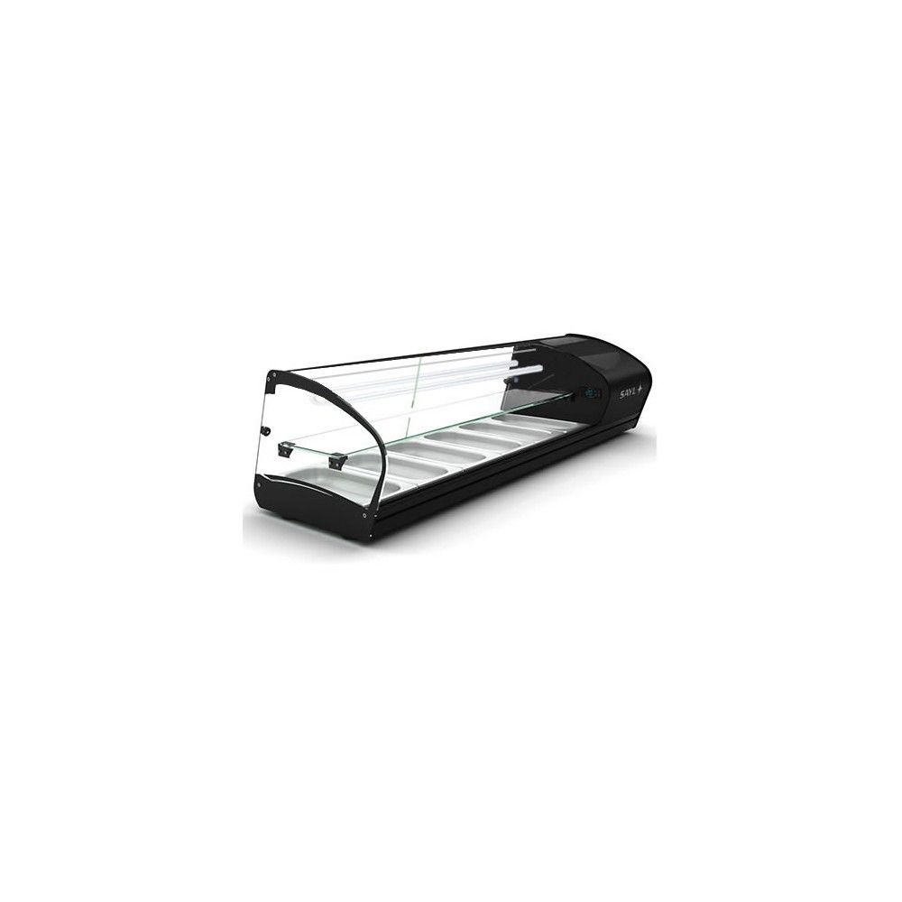 Vetrina Refrigerata Sushi da Banco Hotclass SK26S — 1438×395×340 mm, +2/+6 °C, LED