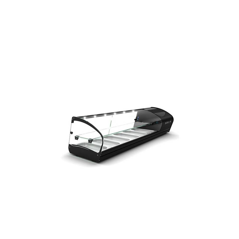 Vetrina Refrigerata Sushi da Banco Hotclass SK26 — 1438×395×340 mm, LED – immagine 1