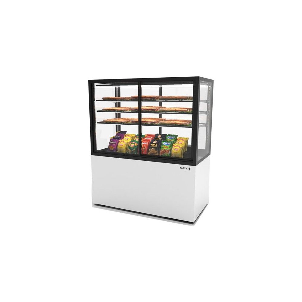 Vetrina Neutra Doppio Accesso Drop-in SAYL IN120/80-140NA — 1200×600×1400 mm