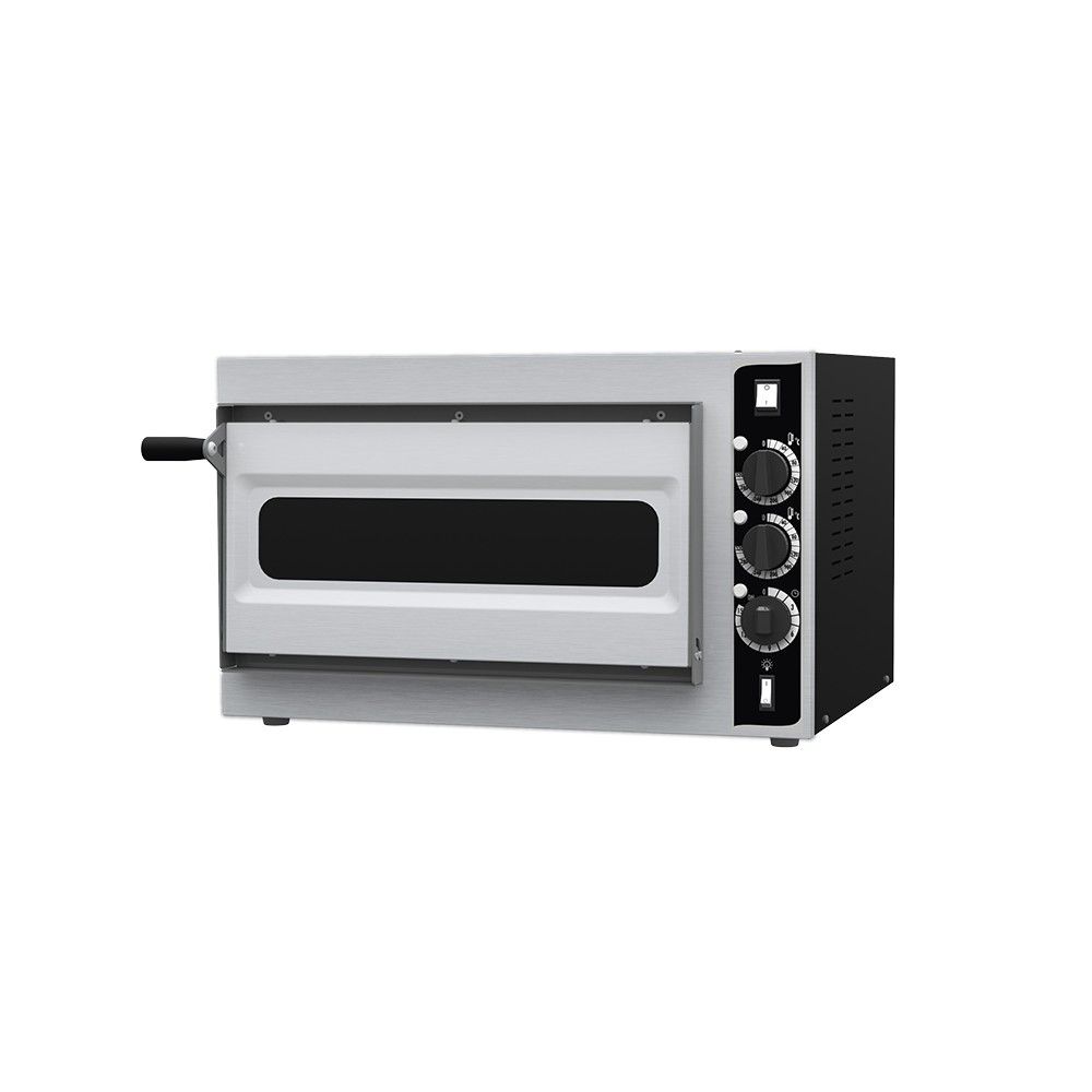 Forno Pizza Elettrico Basic Alto 1/40 Vetro 2T Compatto
