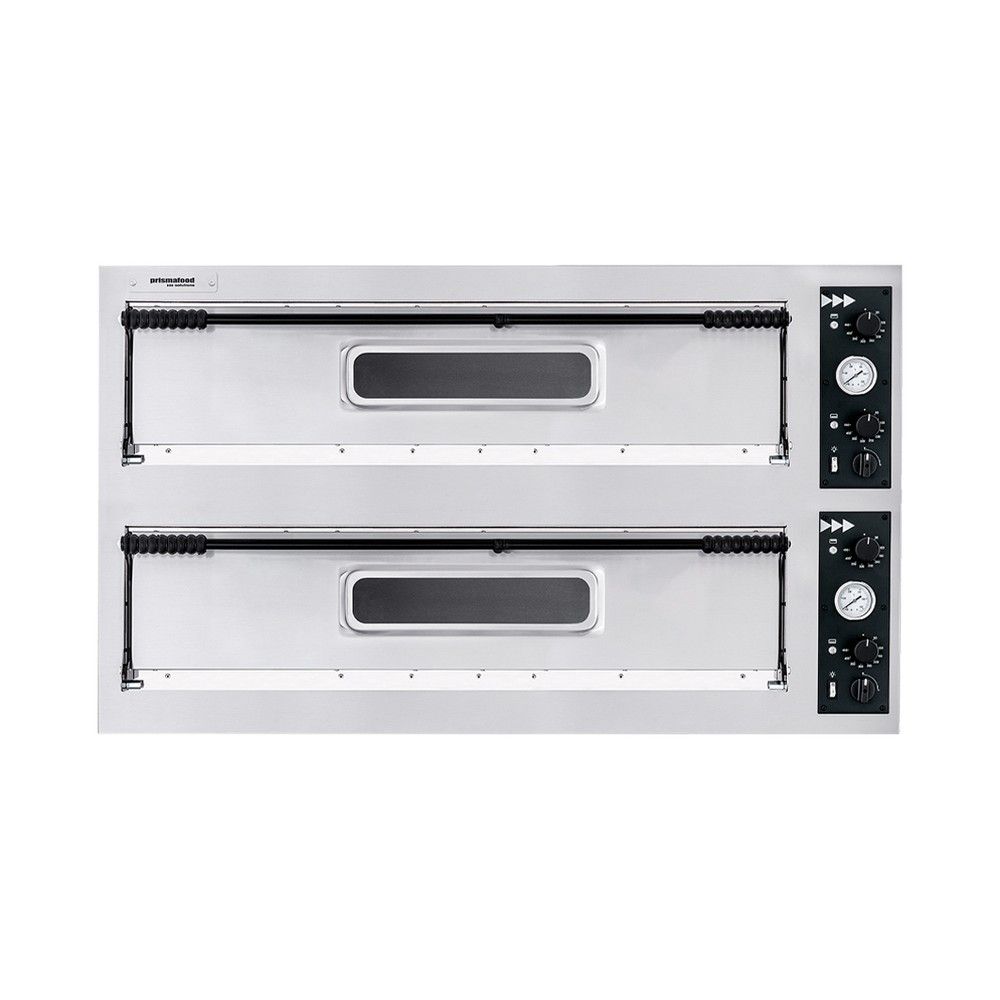 Forno Elettrico per Pizza 2 Camere 6 Pizze Prismafood Basic XL 66