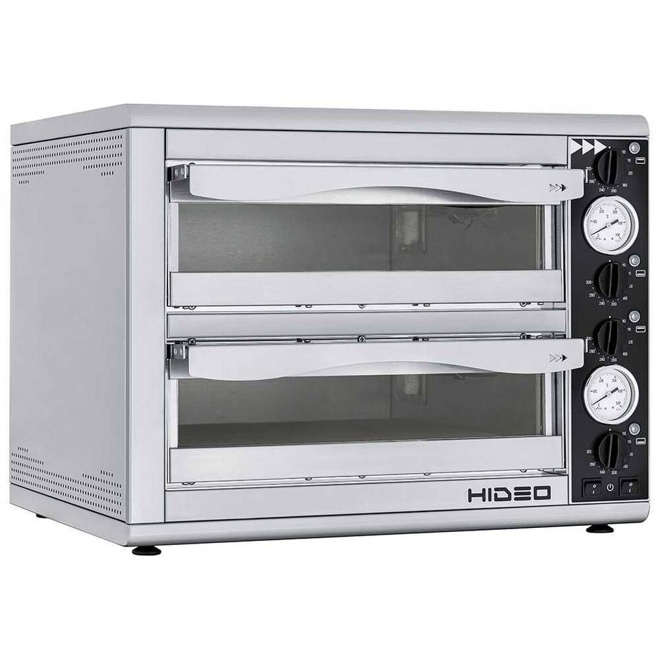 Forno Elettrico per Pizza 2 Camere Ø40 Prismafood Hideo 2/40 – immagine 1