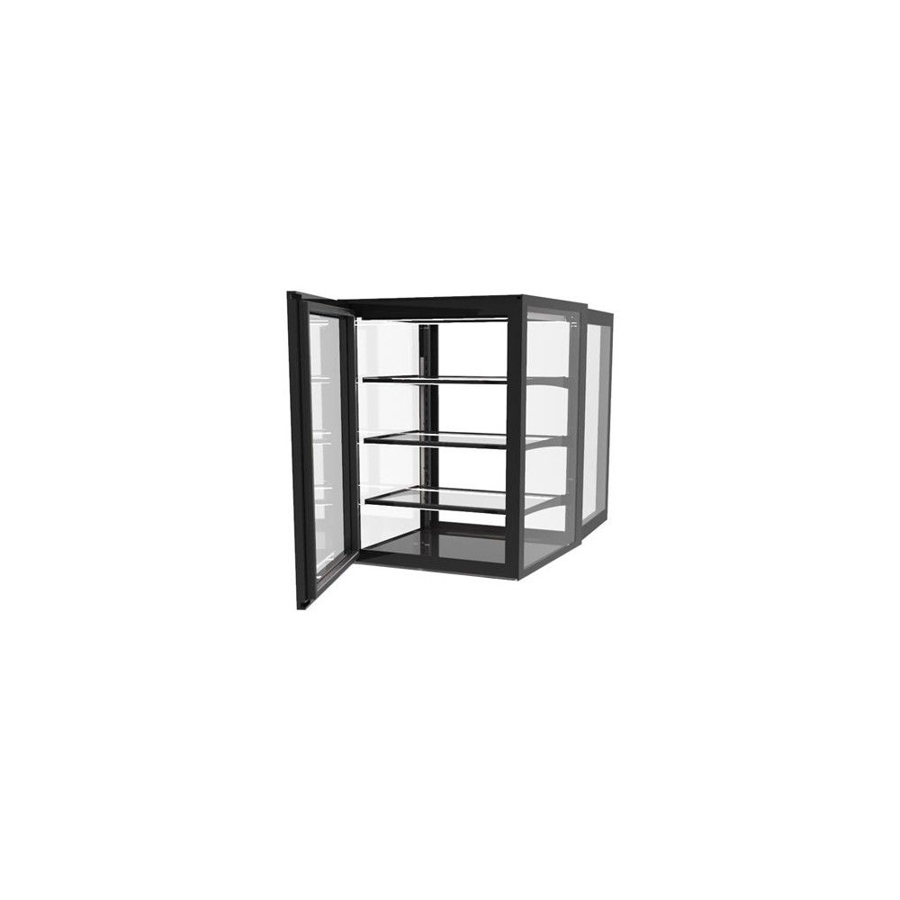 Vetrina Neutra Doppio Accesso Drop-in SAYL IN-60-80NA — 600×800 mm con LED