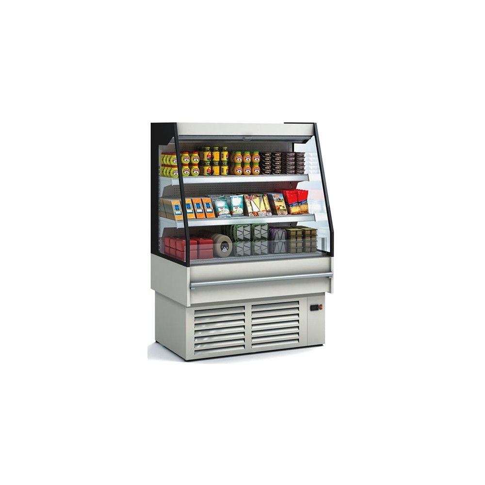 Murale Refrigerato Porta a Vetro Docriluc HCSVS112 — 1310 mm, 2 Ripiani