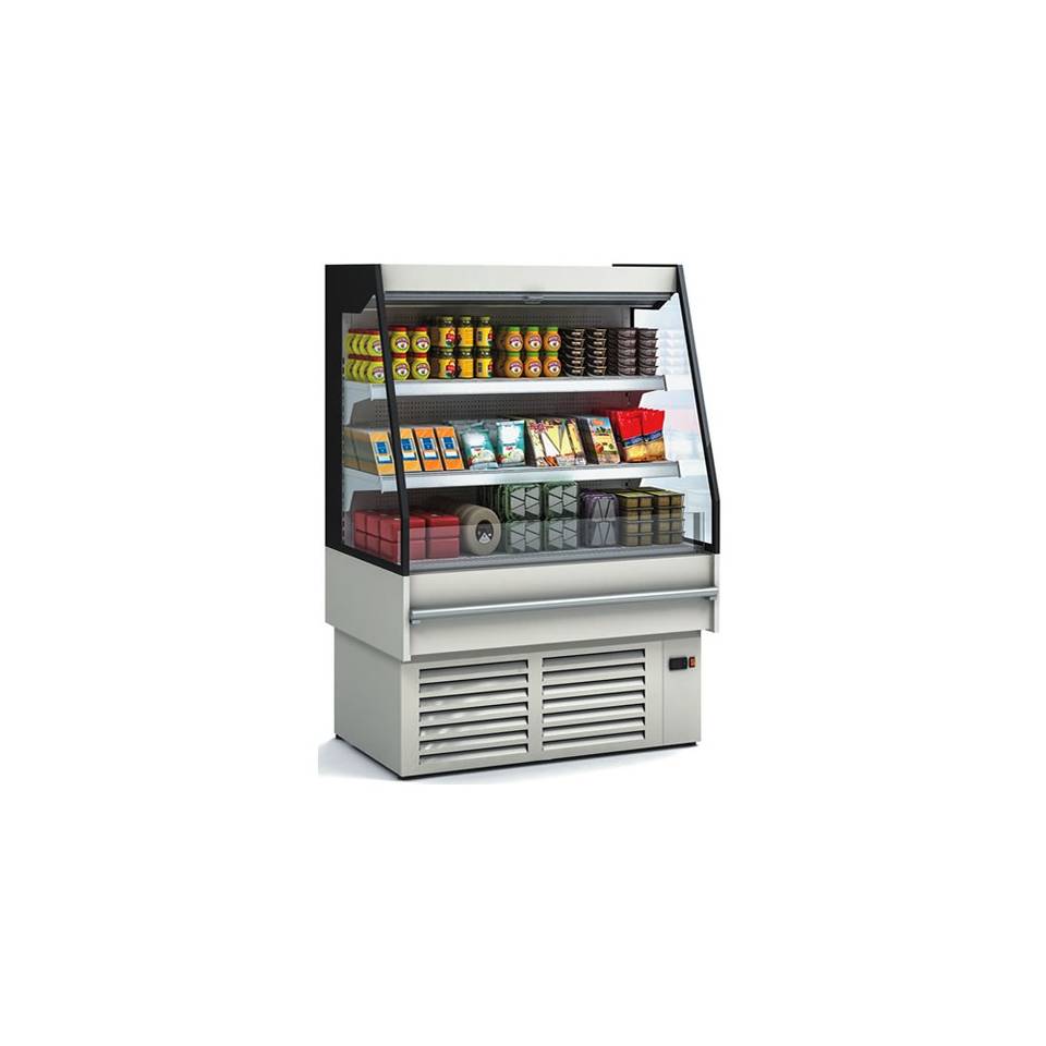 Murale Refrigerato Porta a Vetro Docriluc HCSVS112 — 1310 mm, 2 Ripiani – immagine 1