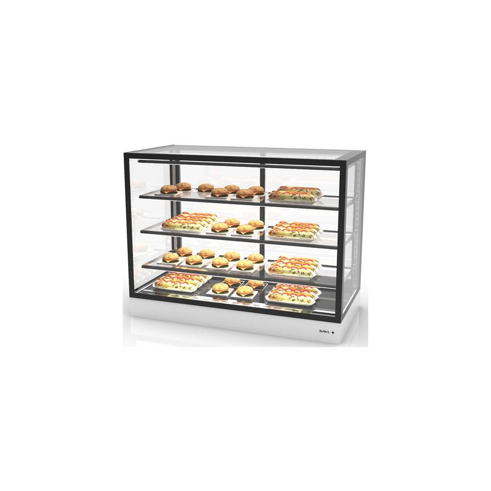 Vetrina Calda da Banco Drop-in SAYL IN-120-90C — 1200×900 mm, +70 °C con LED