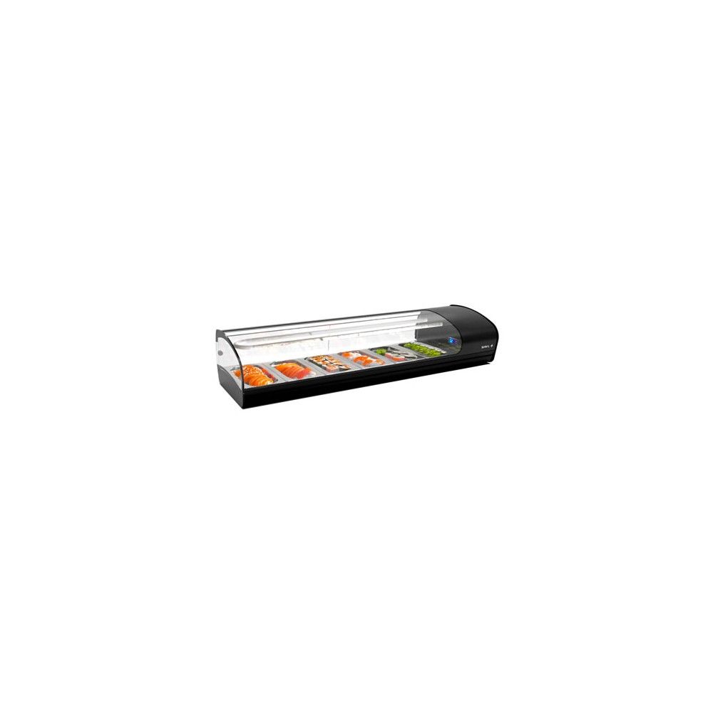 Vetrina Refrigerata Sushi da Banco SAYL SK6S — 1320×395×270 mm, +2/+6 °C, LED