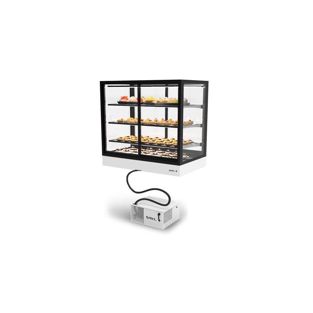 Vetrina Refrigerata Drop-in SAYL IN-100-90RA — 1000×900 mm Doppio Accesso con LED