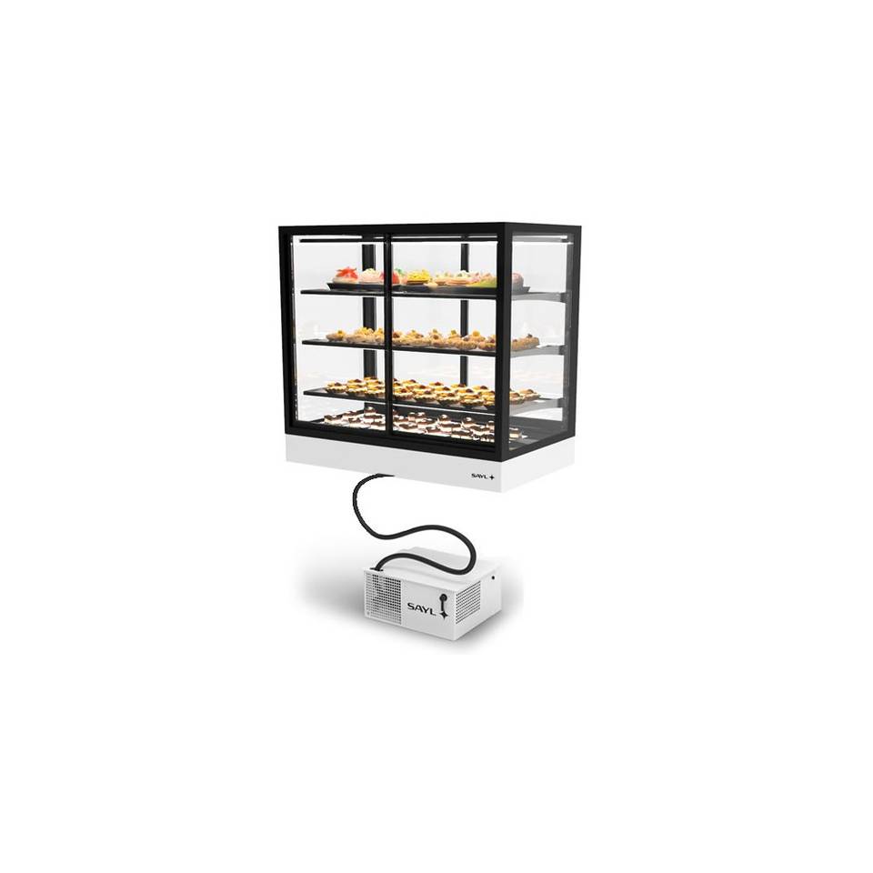 Vetrina Refrigerata Drop-in SAYL IN-100-90RA — 1000×900 mm Doppio Accesso con LED – immagine 1