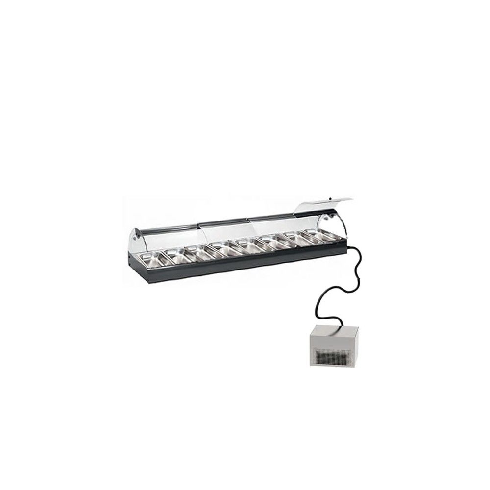 Vetrina Refrigerata Self-Service Hotclass S8GR — Gruppo Remoto, 8× GN 1/1