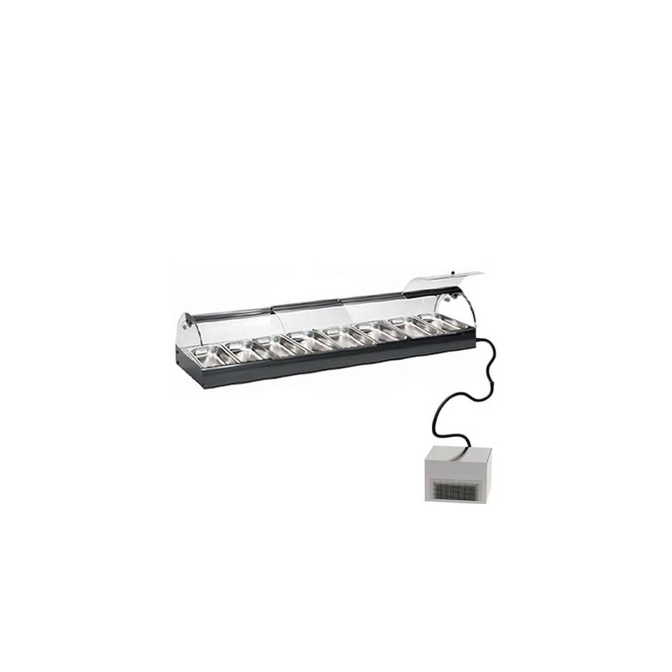 Vetrina Refrigerata Self-Service Hotclass S8GR — Gruppo Remoto, 8× GN 1/1 – immagine 1