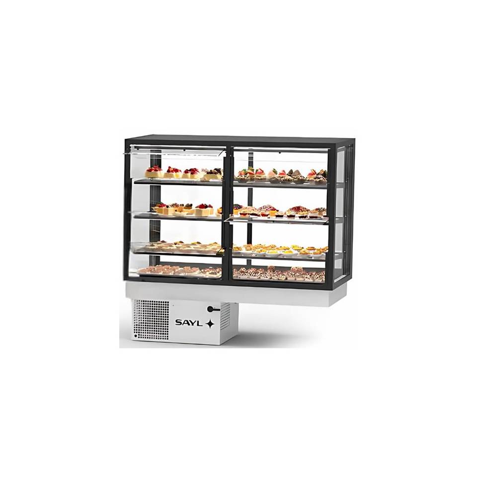Vetrina Refrigerata da Banco SAYL DP-120-80S — 1200×600×815 mm, +2/+6 °C, LED – immagine 1