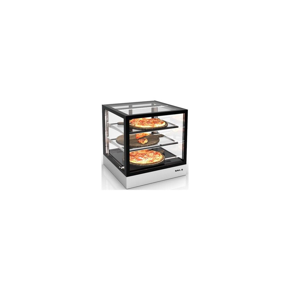 Vetrina Calda da Banco Drop-in SAYL IN-60-60C — 600×600 mm, +70 °C con LED