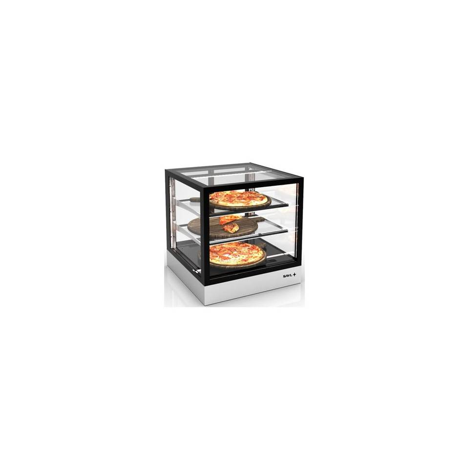 Vetrina Calda da Banco Drop-in SAYL IN-60-60C — 600×600 mm, +70 °C con LED – immagine 1