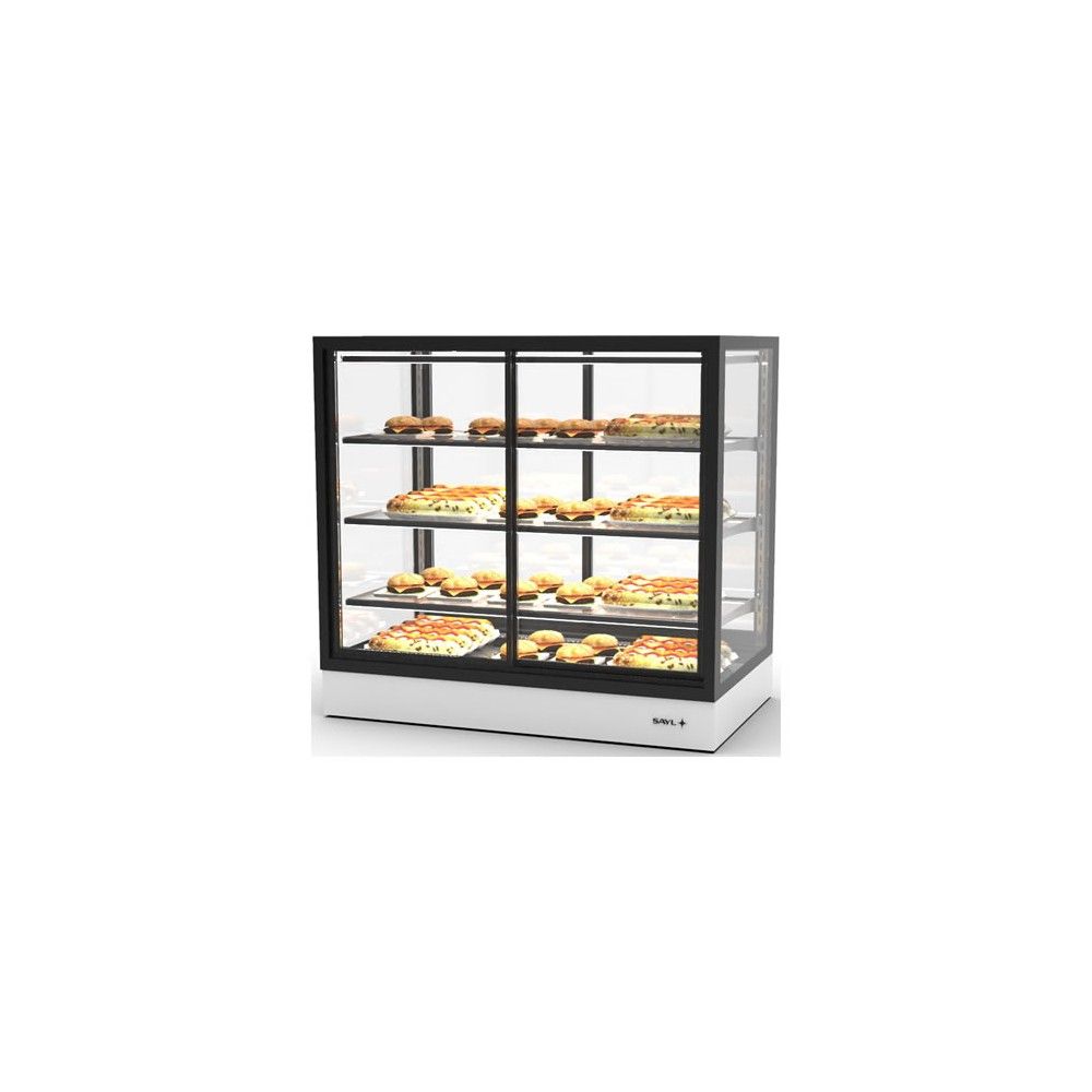 Vetrina Calda Integra Drop-in SAYL IN-100-90CA — 1000×900 mm, Doppio Accesso + LED