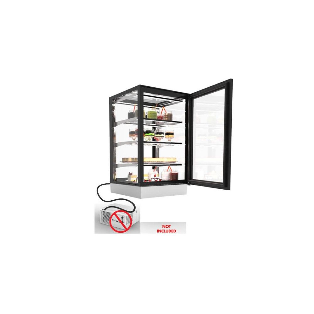 Vetrina Refrigerata Drop-in SAYL IN-60-90RAZ — 600×900 mm Doppio Accesso Gruppo Remoto con LED
