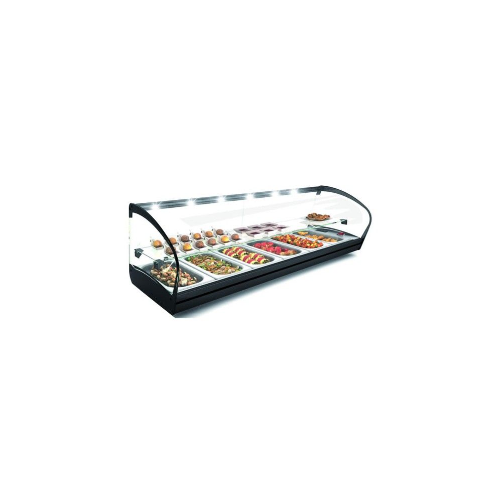 Vetrina Bagnomaria da Banco SAYL CK26L — 1190×395×340 mm, LED