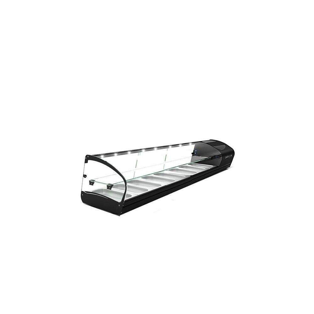 Vetrina Refrigerata Sushi da Banco SAYL SK28 — 1788×395×340 mm, +2/+6 °C, LED