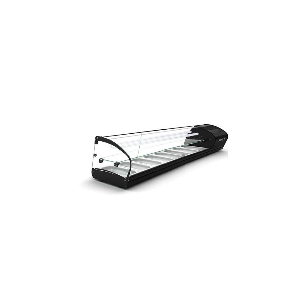 Vetrina Refrigerata Sushi da Banco Hotclass SK28S — 1788×395×340 mm, +2/+6 °C, LED
