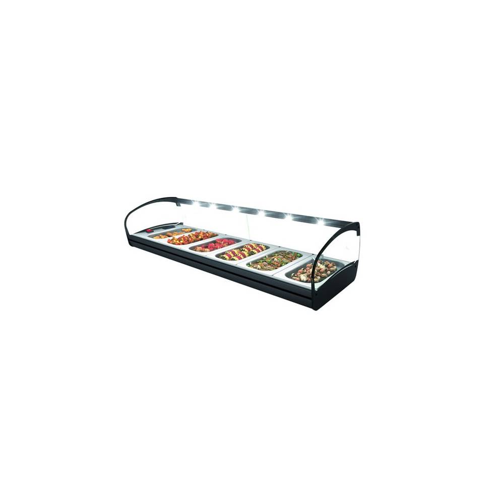 Vetrina Calda da Banco Hotclass CK6L — 1190×395×270 mm, LED – immagine 1