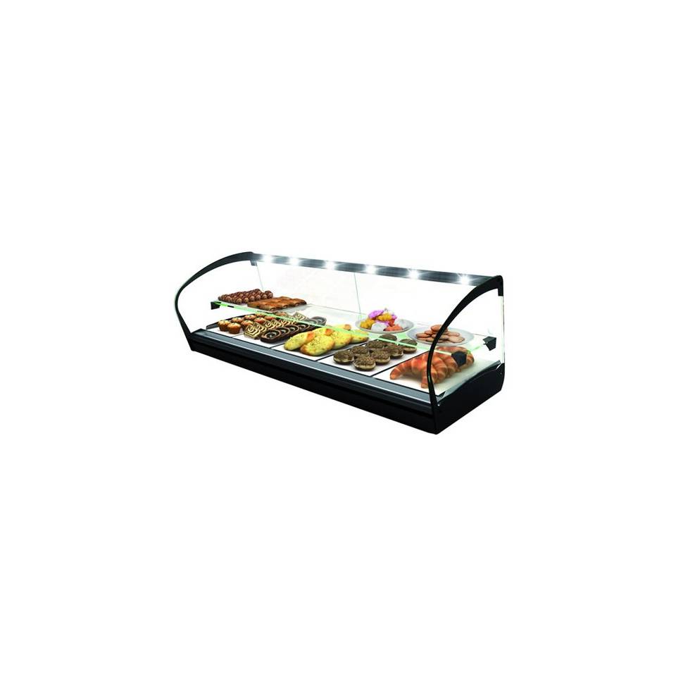 Vetrina Caldo Secco da Banco Hotclass SHK26L — 1190×395×340 mm, LED – immagine 1