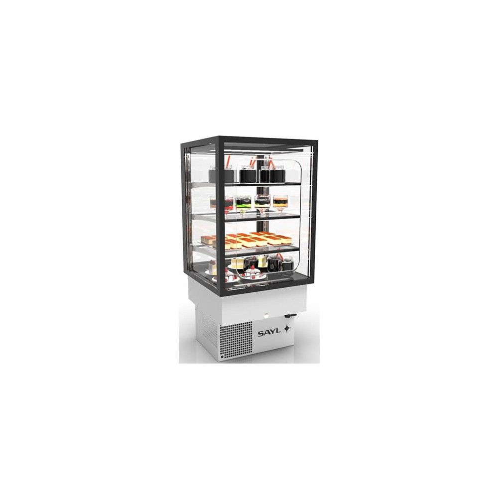 Vetrina Refrigerata Grab & Go da Banco SAYL DP-60-80G — 600×600×815 mm, +6/+10 °C, LED