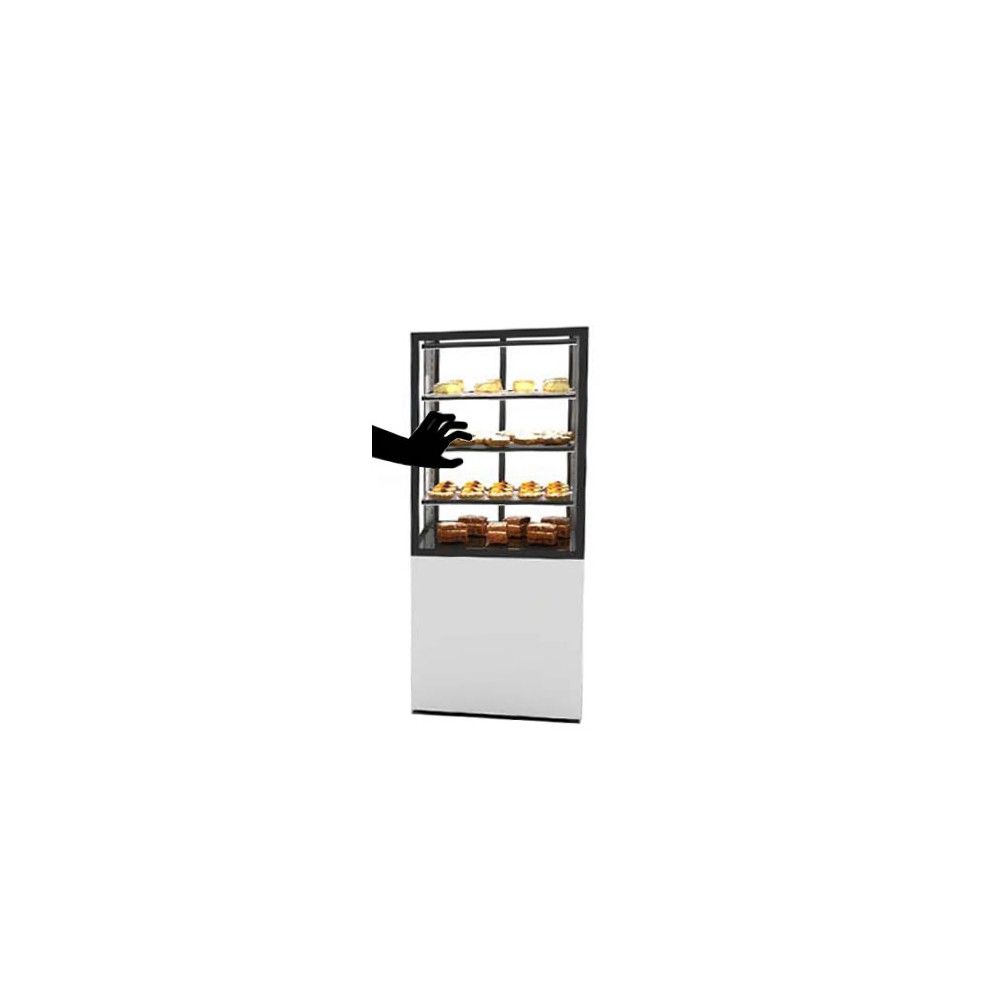 Vetrina Calda Grab & Go Drop-in SAYL IN60/80-140CG — 600×600×1400 mm