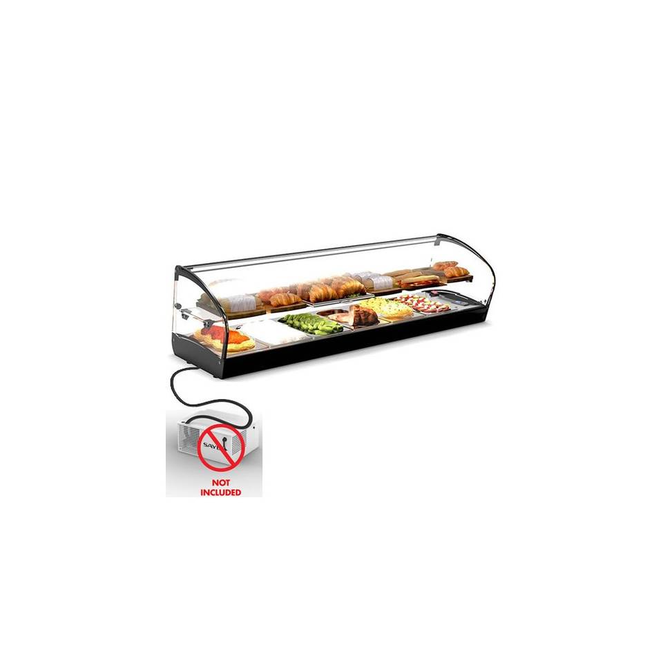 Vetrina Refrigerata Sushi da Banco SAYL SK26GRPZ — 1190×395×340 mm, +2/+6 °C, LED – immagine 1