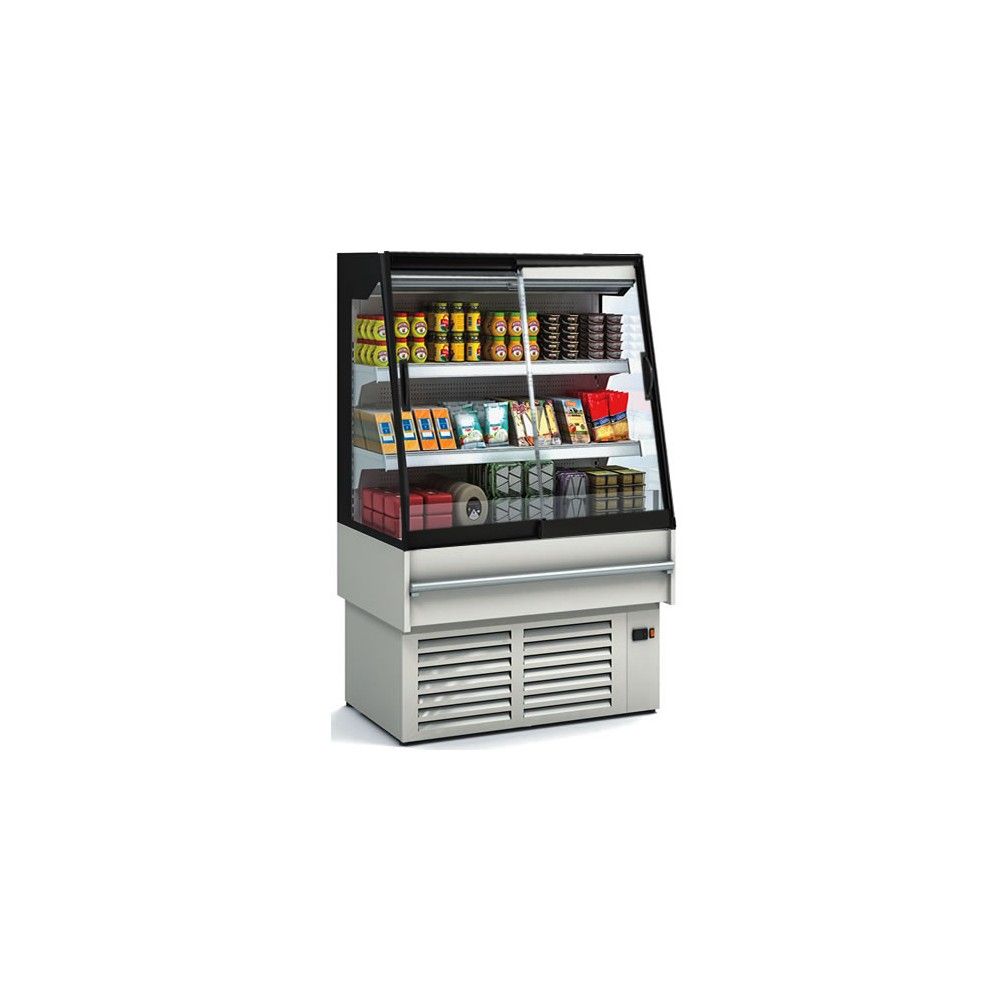 Murale Refrigerato Porta a Vetro Docriluc HCSVG109 — 998 mm, 2 Ripiani