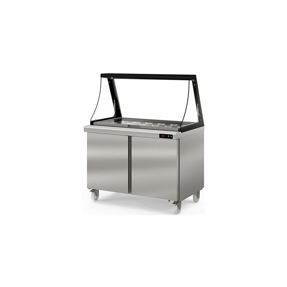 Base Refrigerata Professionale Hotclass HCSAL12V — 3 Porte Ventilata