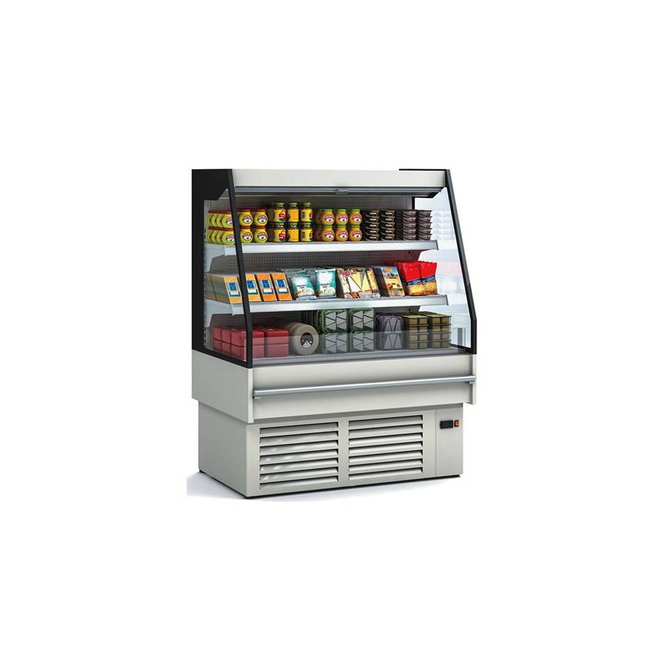Murale Refrigerato Porta a Vetro Docriluc HCSVS115 — 1623 mm, 4 Ripiani – immagine 1
