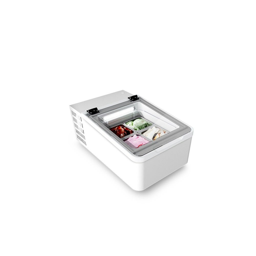 Vetrina Gelato da Banco Framec MINI CREAM — Espositore Compatto