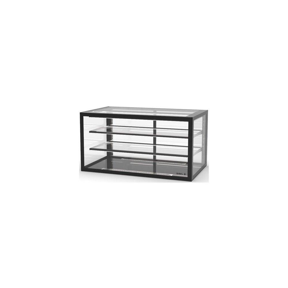 Vetrina Neutra da Banco Drop-in SAYL IN-100-50N — 1000×500 mm con LED