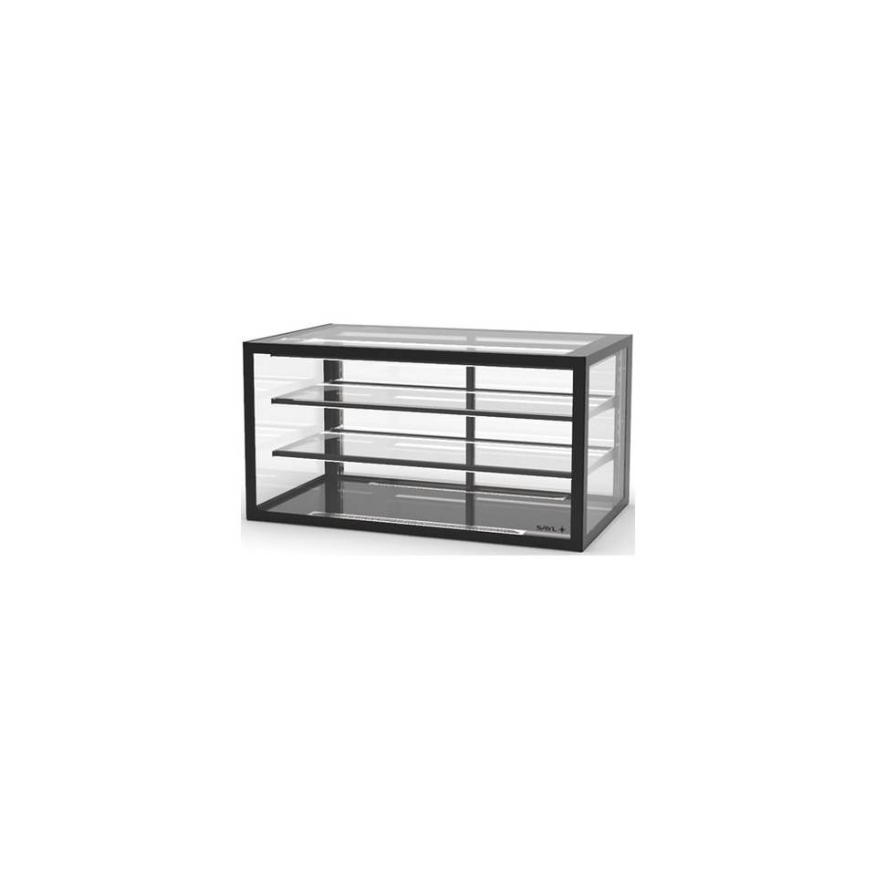 Vetrina Neutra da Banco Drop-in SAYL IN-100-50N — 1000×500 mm con LED – immagine 1