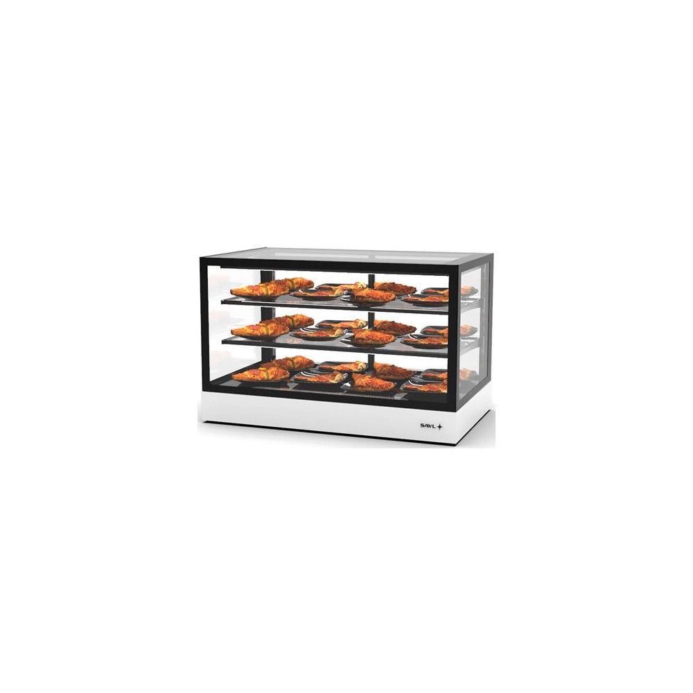 Vetrina Calda da Banco Drop-in SAYL IN-100-60C — 1000×600 mm, +70 °C con LED