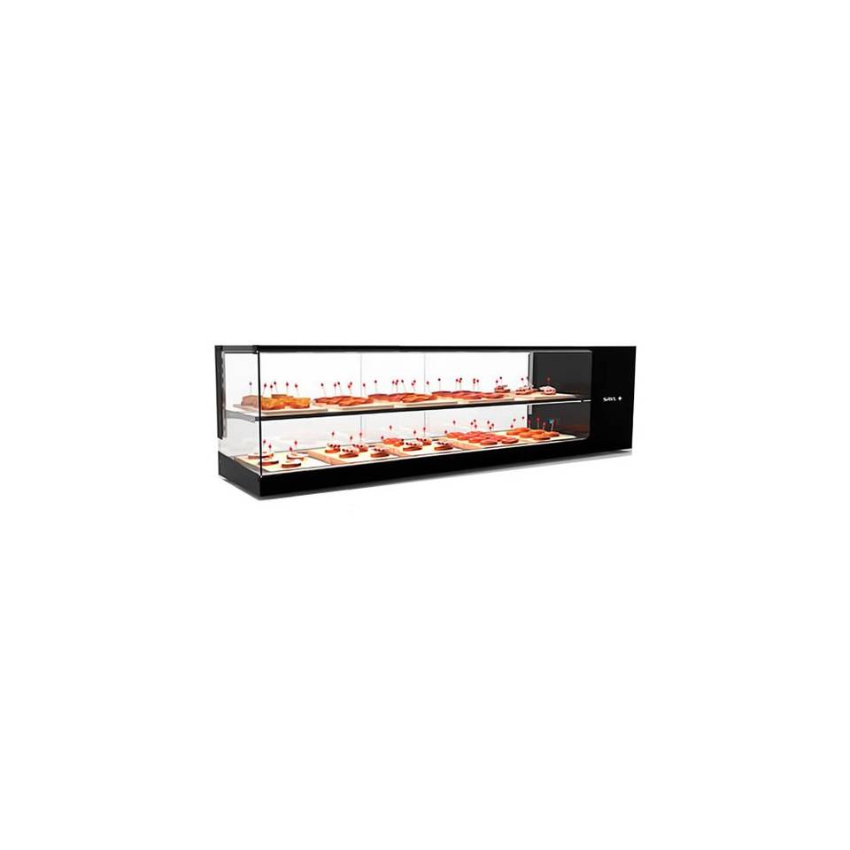 Vetrina Refrigerata da Banco SAYL VTLG28P-1 — 1680×380×460 mm, LED – immagine 1