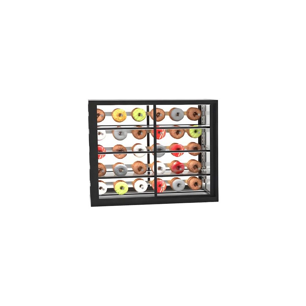 Vetrina Neutra Doppio Accesso Drop-in SAYL IN-100-80NA — 1000×800 mm con LED