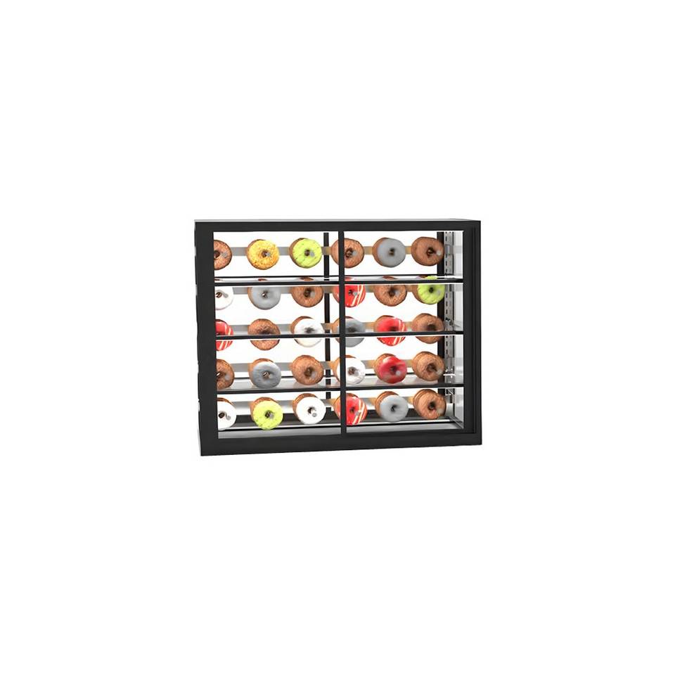 Vetrina Neutra Doppio Accesso Drop-in SAYL IN-100-80NA — 1000×800 mm con LED – immagine 1