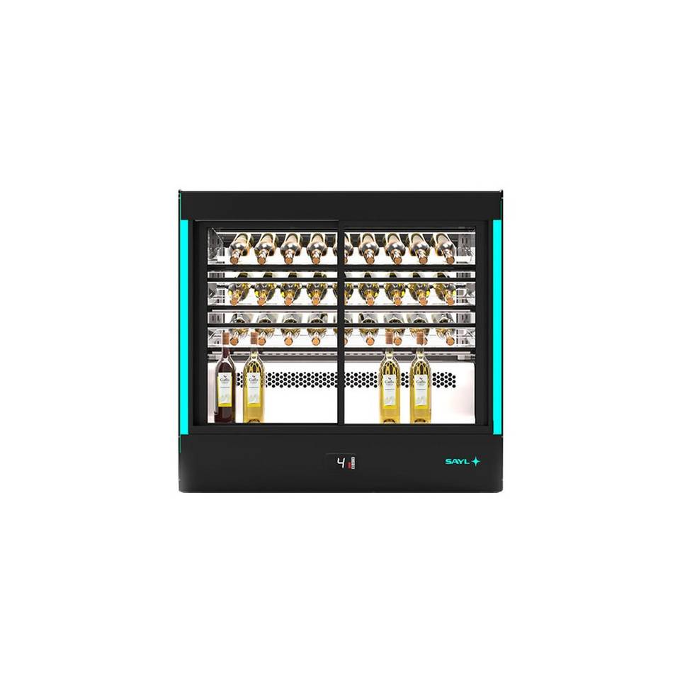 Espositore Refrigerato Doppio Accesso Sayl CPAK-RAA-W — Bianco, LED – immagine 1