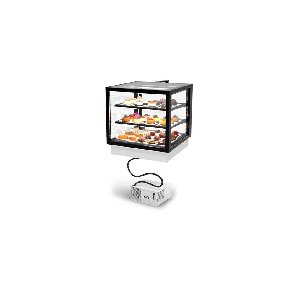 Vetrina Refrigerata da Banco SAYL DP-60-60R — 600×600 mm con LED