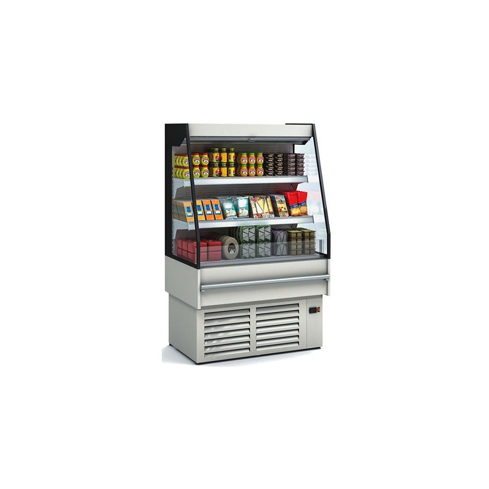 Murale Refrigerato Porta a Vetro Docriluc HCSVS109 — 998 mm, 2 Ripiani