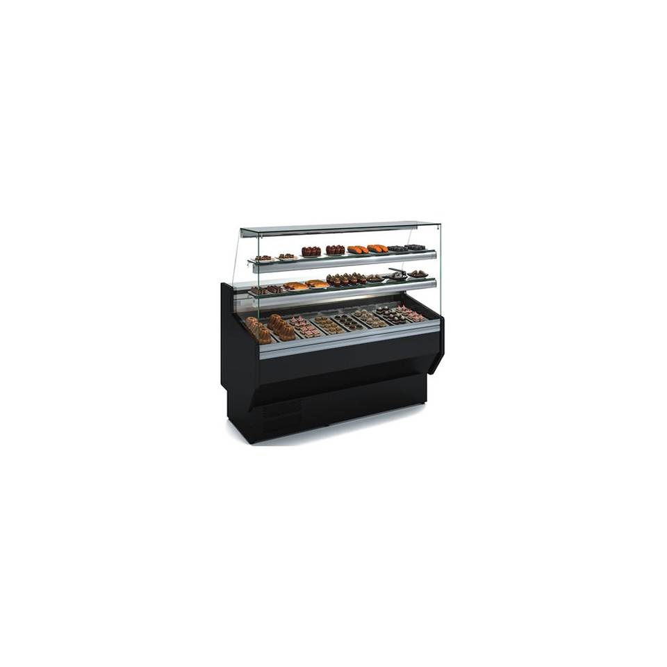 Vetrina Refrigerata Pasticceria Hotclass HCVEPD913RR Ventilata — 1265 mm – immagine 1
