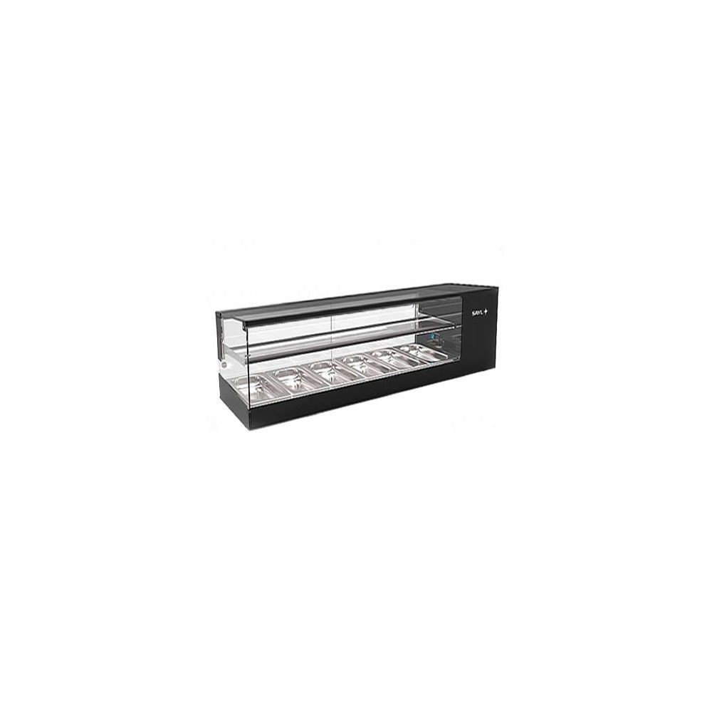 Vetrina Refrigerata da Banco SAYL VTLG26-1 — 1320×380×460 mm, LED
