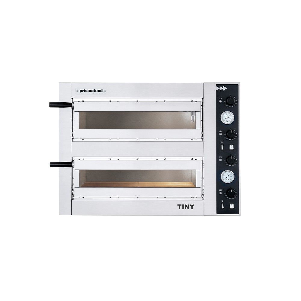 Forno Elettrico per Pizza Compatto 2 Camere Prismafood Tiny 2